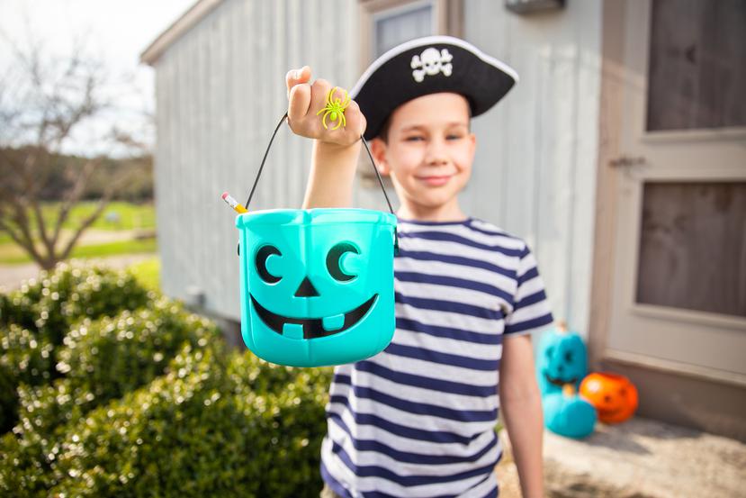 La idea de la calabaza azul surgió de una madre norteamericana para que los niños con autismo fueran visibilizados durante sus recorridos en Halloween. (Shutterstock)
