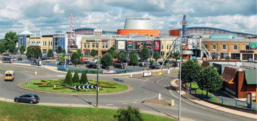 Vista externa del complejo Star City, en Birmingham, Inglaterra. (Facebook / Star City)