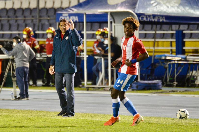 lgy Morales, director técnico de la Selección puertorriqueña, destacó los momentos positivos del equipo durante el partido del viernes en el Estadio Doroteo Guamuch Flores en Guatemala.