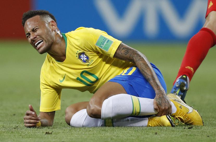 Neymar tuvo la lesión en febrero de 2018. (AP)