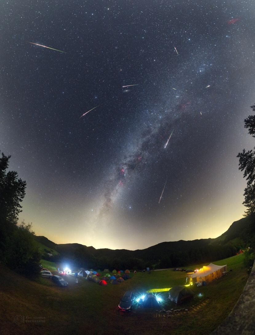A partir de la medianoche habrá mayor probabilidad de avistar “estrellas fugaces”. (Petr Horálek / NASA)