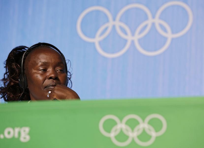 En la foto, la exmaratonista keniana Tegla Loroupe.