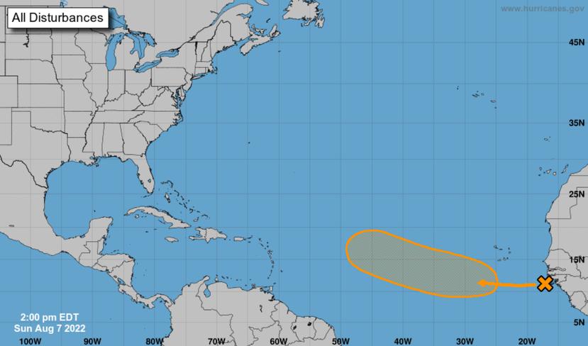 La perturbación podría convertirse en depresión tropical de camino al Caribe.