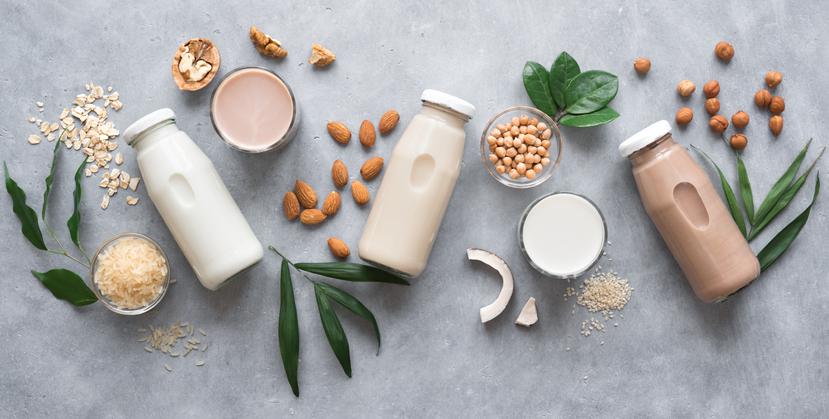 Las leches de origen vegetal son un agran opción para aquellas personas que sufren de intolerancia a la lactosa.