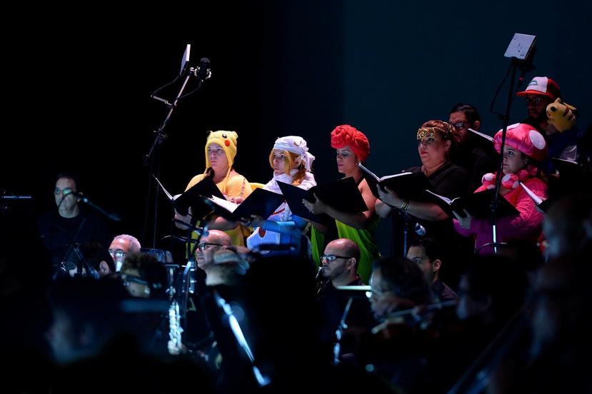 Los músicos de la orquesta visten disfraces alusivos al repertorio. (Suministrada)