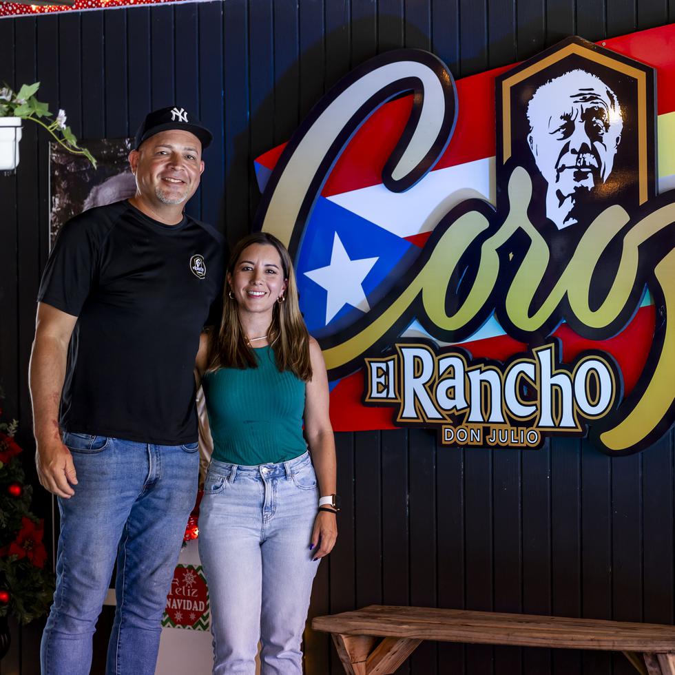Ángel Martínez y su esposa Julisa Marrero son los propietarios de El Rancho Don Julio en Corozal.