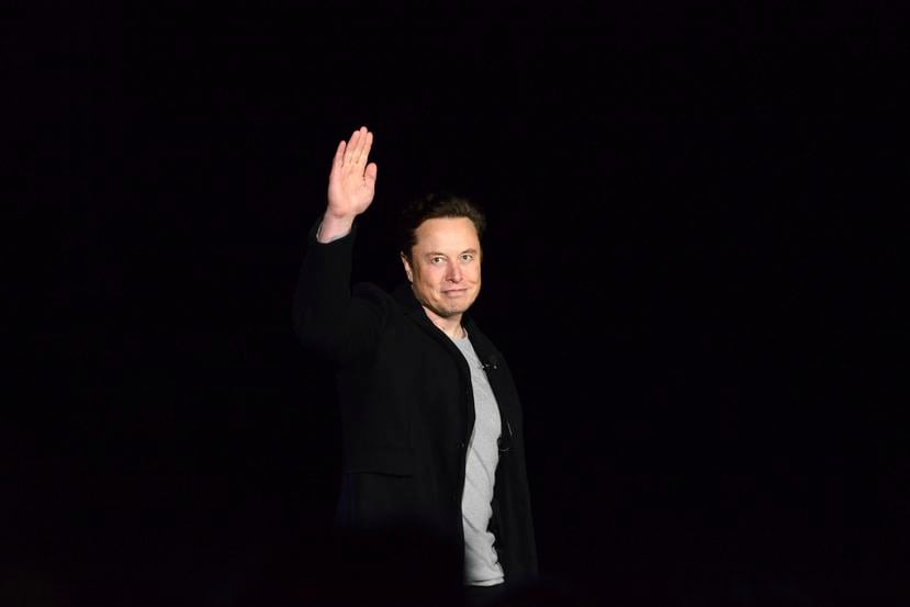 Fotografía de archivo del magnate Elon Musk.