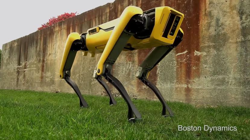 "SpotMini" es un robot perro con un diseño que busca ser más amigable al público (Boston Dynamics).