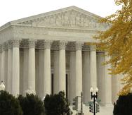 Vista exterior del Tribunal Supremo en Washington DC, Estados Unidos, imagen de archivo. EFE/MICHAEL REYNOLDS
