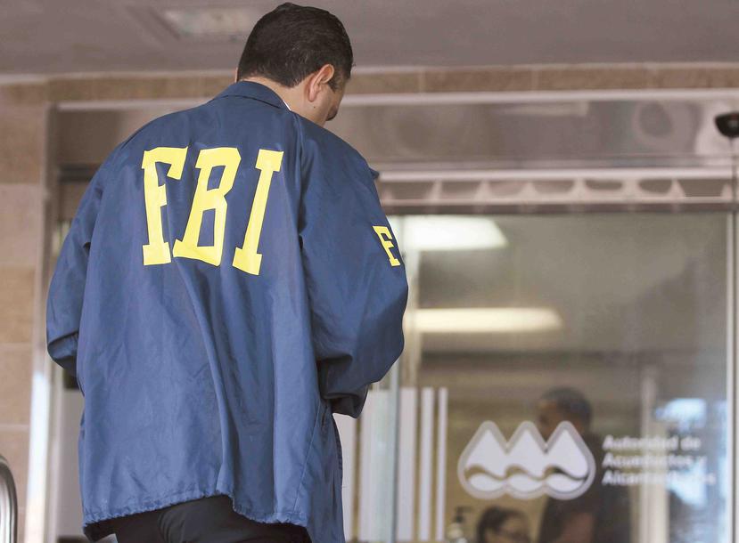 Imagen de un agente del FBI. (GFR Media)