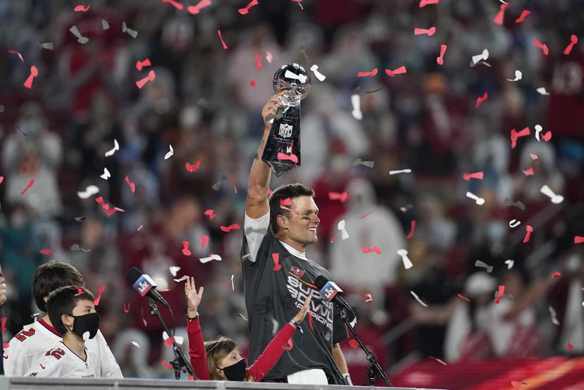 Tom Brady ganó su séptimo campeonato de Super Bowl, su primero con los Buccaneers de Tampa Bay.