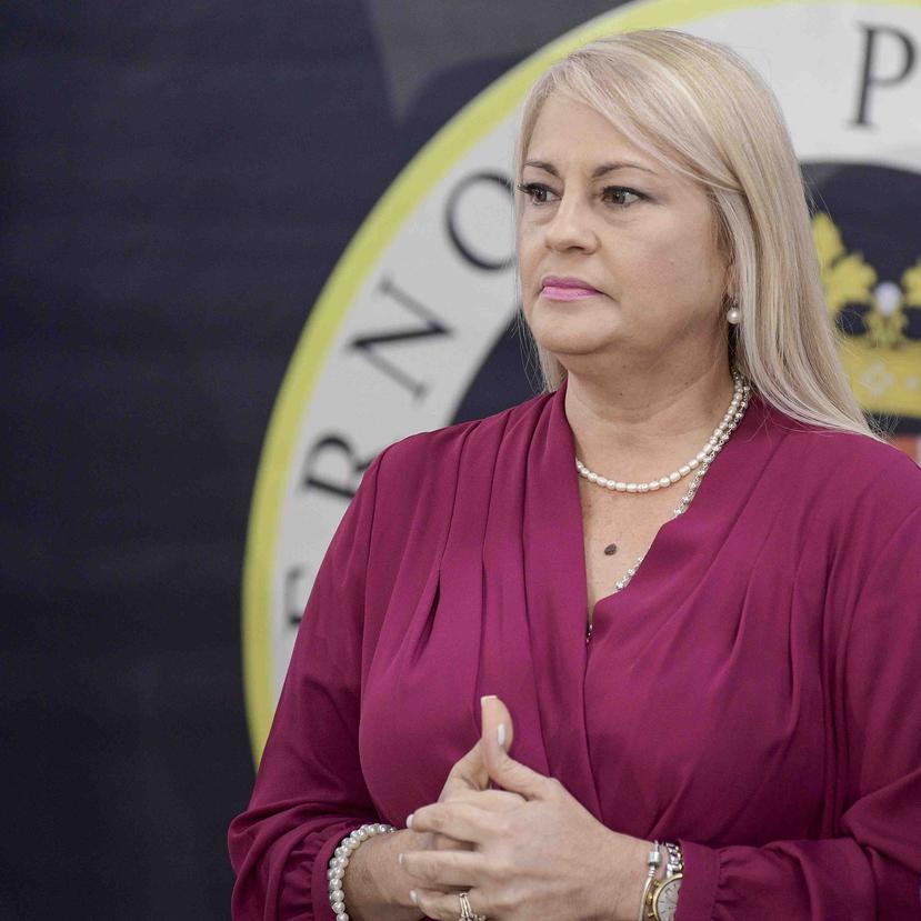 La gobernadora de Puerto Rico, Wanda Vázquez.