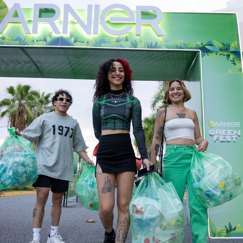 El pasado año, Garnier recopiló más de 6 mil libras de plásticos tipo 1 y 2 tras su novena edición, celebrada en abril de 2023 en el Coca Cola Music Hall.
