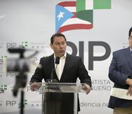 Juan Dalmau y Dennis Márquez, del PIP.