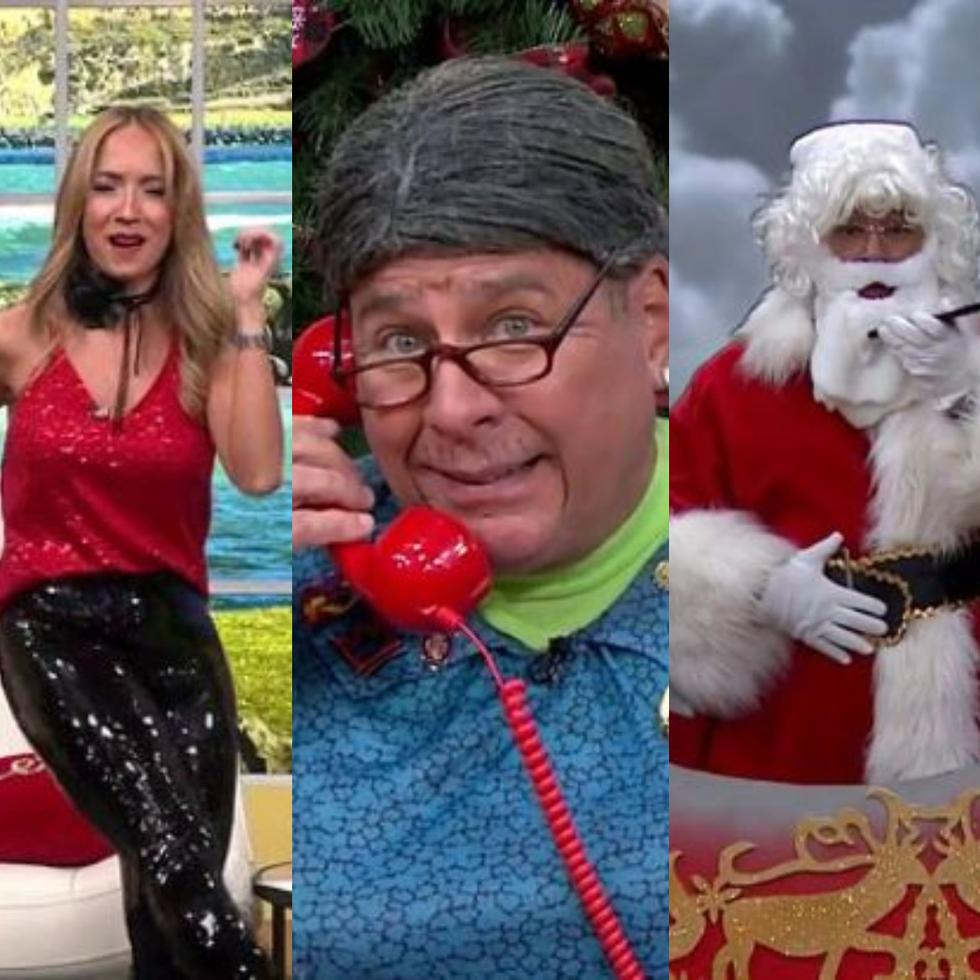 Los distintos programas del Canal 2 celebraron la llegada de la Navidad muy a su estilo.