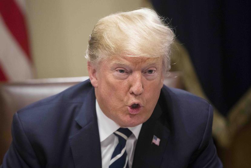 El presidente Donald Trump  recibió un aluvión de críticas en su país tras la cumbre de Helsinki de la pasada semana. (EFE)