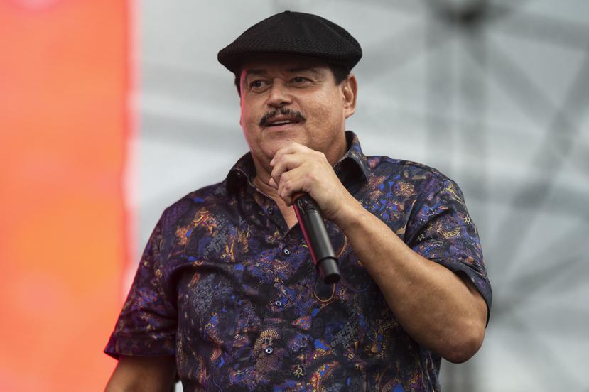 Lalo Rodríguez, una de las voces más reconocidas de la salsa.