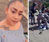 Amanda Santiago López, la joven madre arrestada con el uso de un "taser" en Utuado, el 14 de diciembre de 2022.