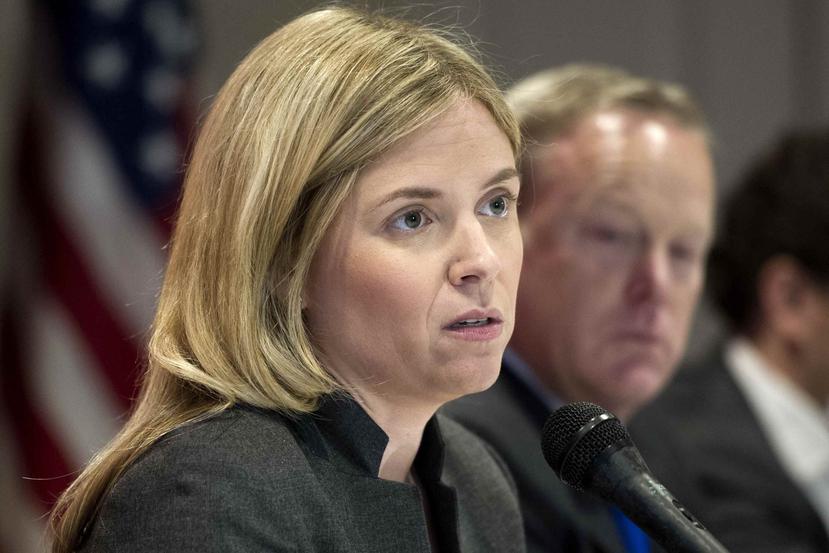 Katie Walsh ya no será la subsecretaria general de la Casa Blanca. (AP)