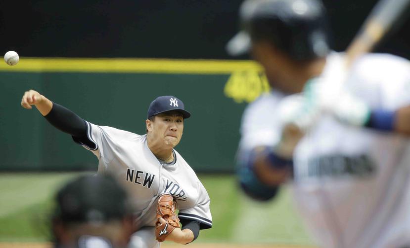 Tanaka (3-1) cumplió su primera apertura en más de un mes y lució firme.