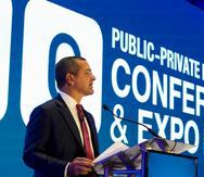 El gobernador Pedro Pierluisi fue el orador principal de la conferencia P3C, evento que reúne a los principales jugadores de APP, y que se celebró en Dallas, Texas.