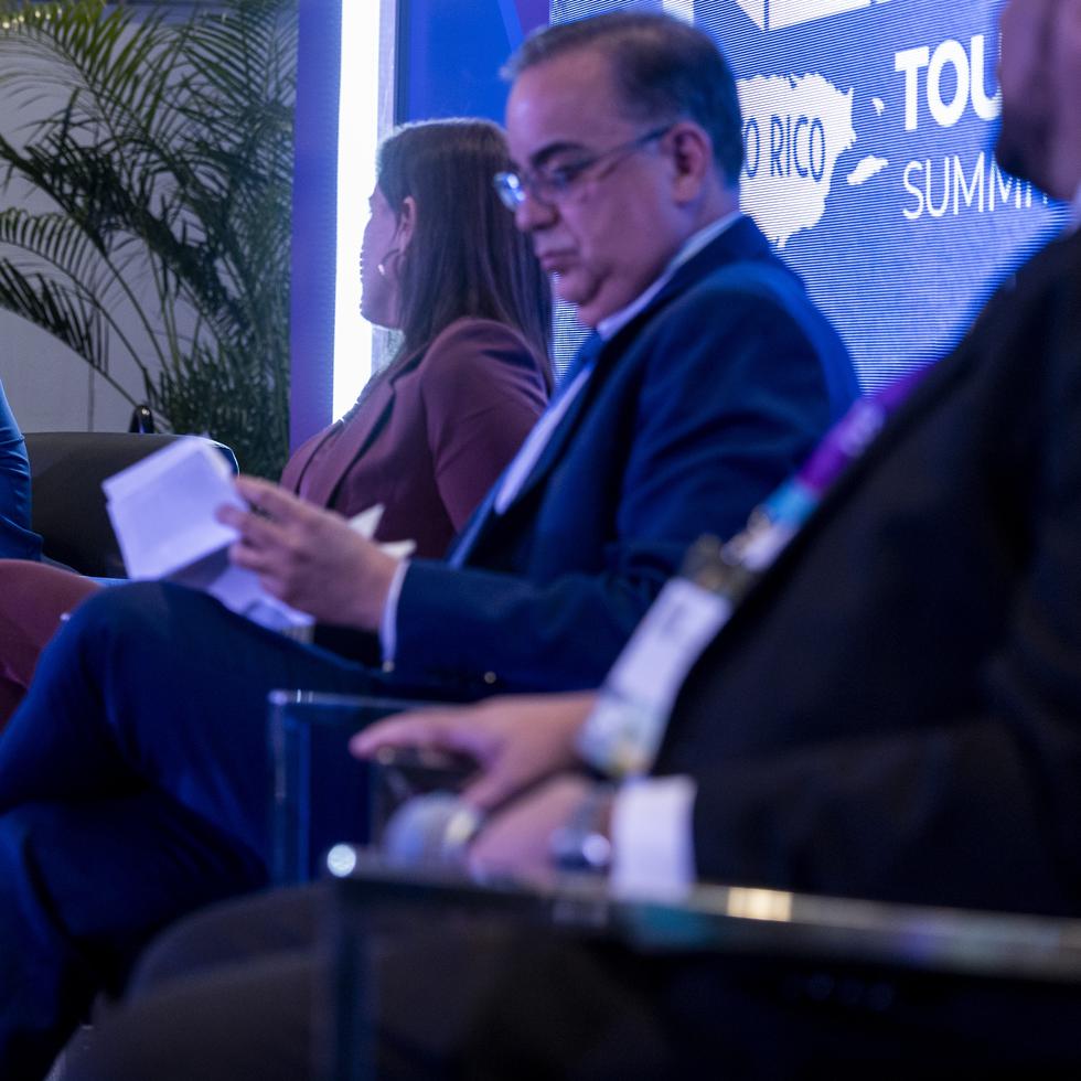 En la foto, José “Che”Julio Aparicio, uno de los panelistas de la conferencia Casinos, Sport Betting and Online Gaming del Next: Puerto Rico Tourism Summit 2023.
