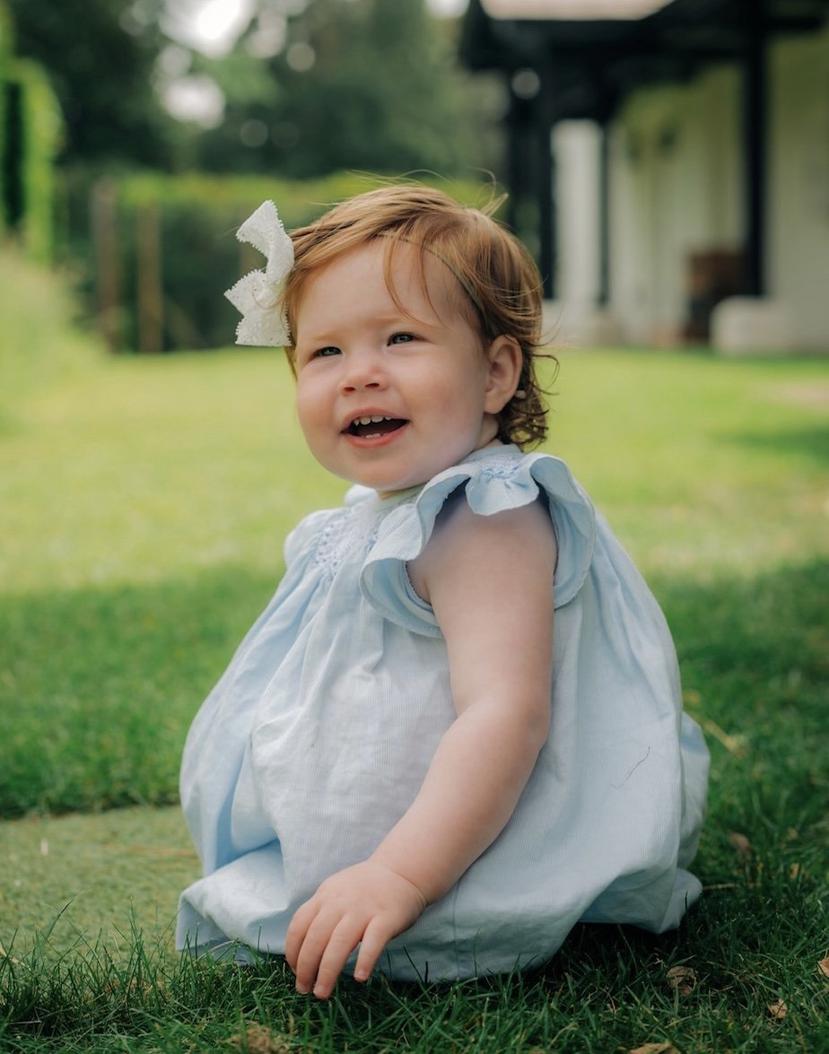 La hermosa imagen de Lilibet Diana fue tomada por Missan Harriman, un gran amigo de la los Sussex, cuando la niña cumplió su primer año.