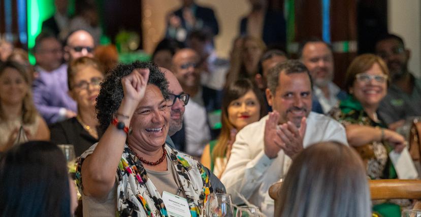 En la foto, Ada Ramona Miranda, líder comunitaria de Las Ochenta, en Salinas.