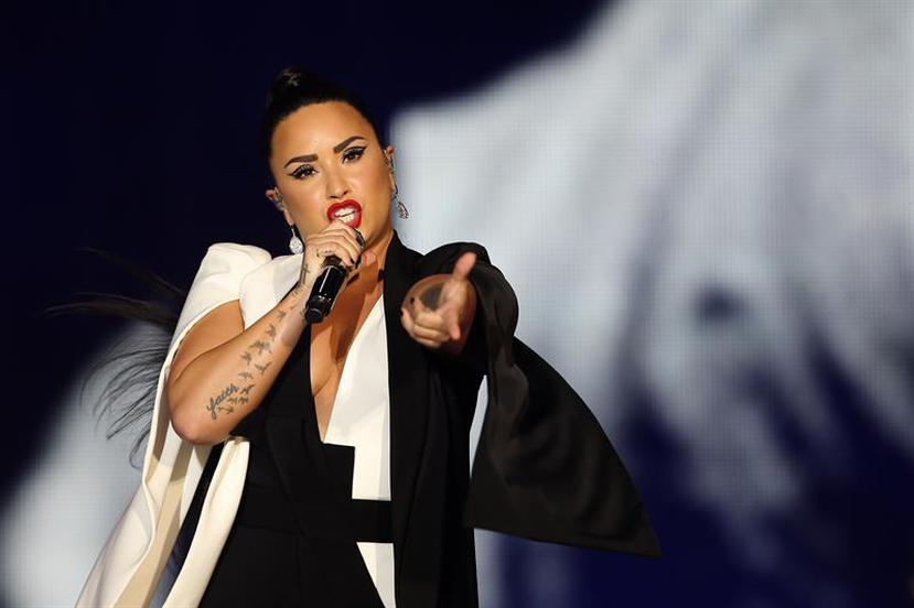 Demi Lovato sufrió una sobredosis de droga el pasado 24 de julio. (EFE)