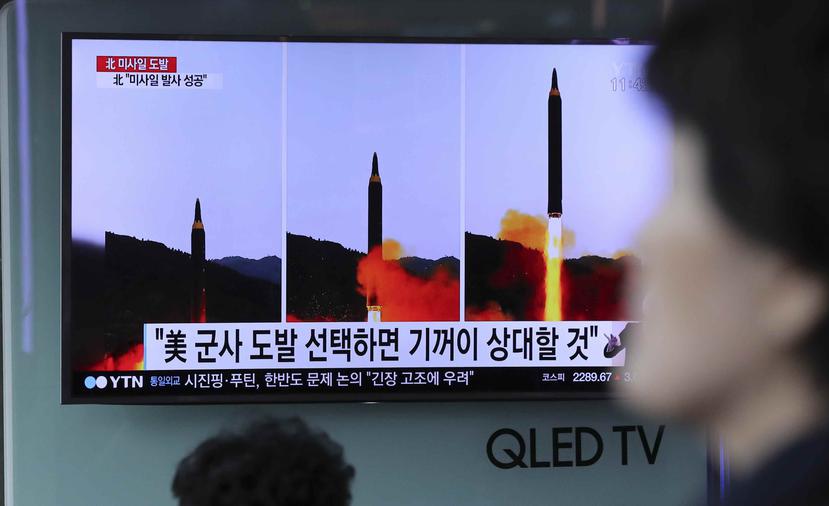 El último misil lanzado por el Ejército norcoreano supone un nuevo avance para Corea del Norte con vistas a desarrollar en el futuro un misil nuclear capaz de alcanzar territorio estadounidense. (AP)