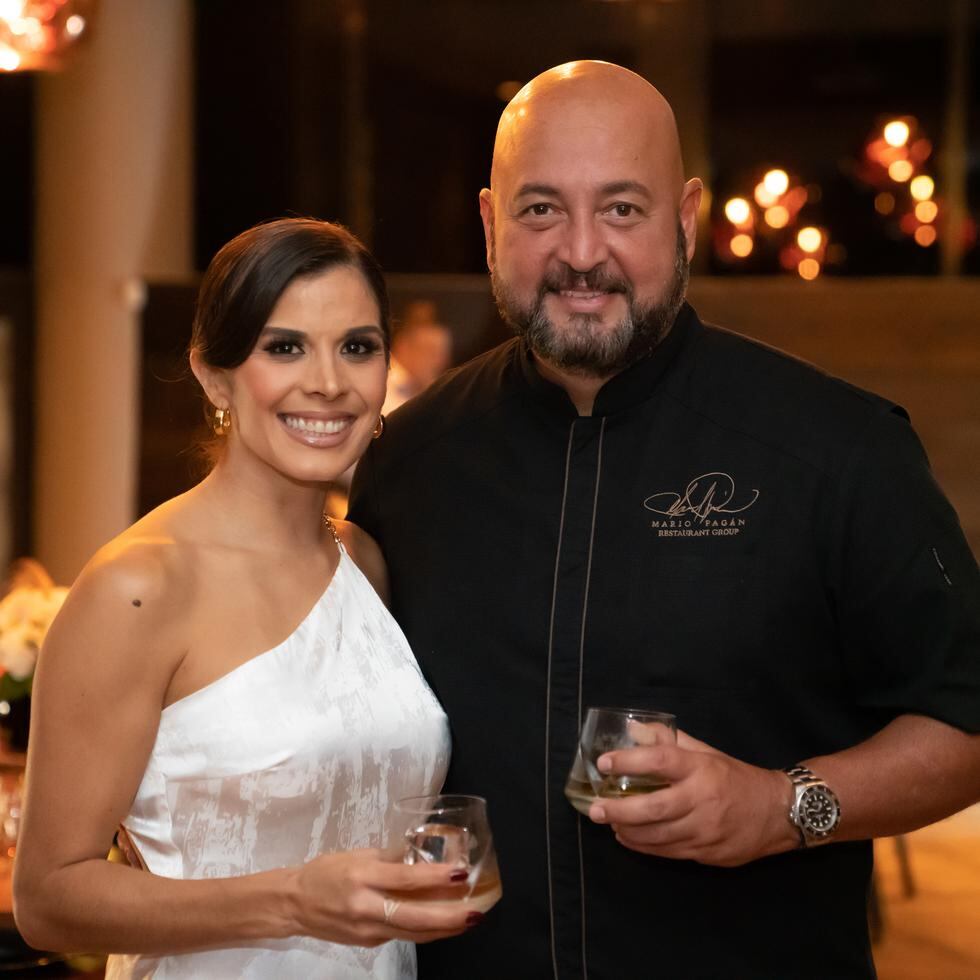 Alexandra Rivera y Chef Mario Pagán