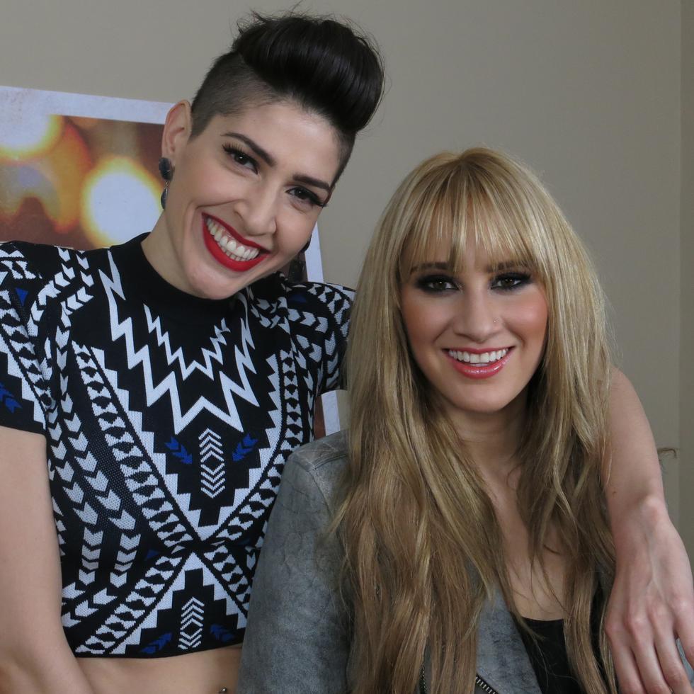 El dúo Ha*Ash integrado por las hermanas Ashley Pérez Mosa, izquierda, y Hanna Pérez Mosa.