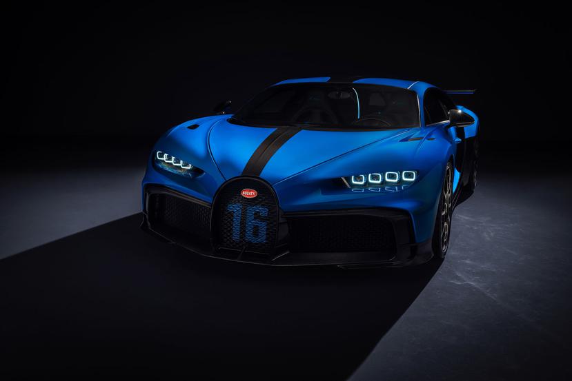 El ultra rápido modelo nuevo Chiron Pur Sport de Bugatti