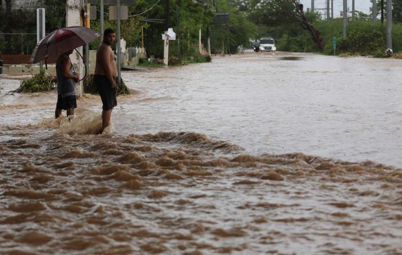 Salinas sufrió graves inundaciones a causa del huracán Fiona.