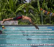 Alfonso Santiago de Jesús es el presidente del equipo Escambrón Máster Swimmers y secretario de la Liga Máster de Natación de Puerto Rico.