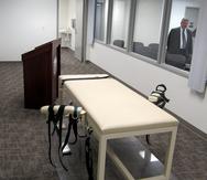 La cámara para ejecuciones en la institución de máxima seguridad de Idaho. (Archivo)