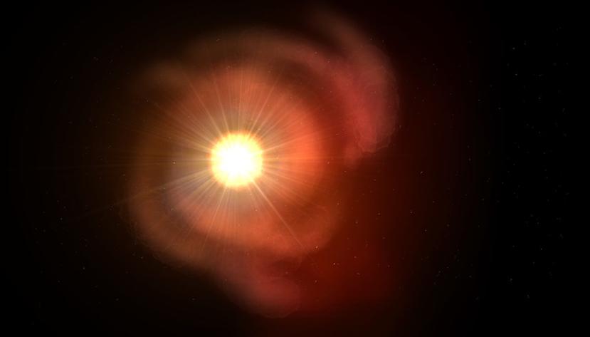 Betelgeuse es la estrella rojiza en el hombro de la constelación de Orión. (Shutterstock)