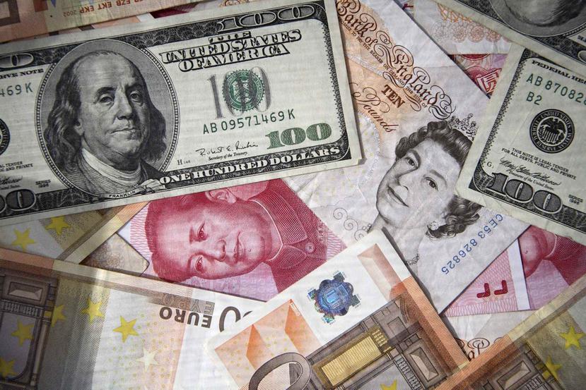 El dólar de Estados Unidos, la libra de esterlina de Gran Bretaña, el yuan de China, el yen de Japón y el euro, este último usado por 19 países de la Comunidad Europea, son las monedas más sólidas del mundo. (GFR Media)