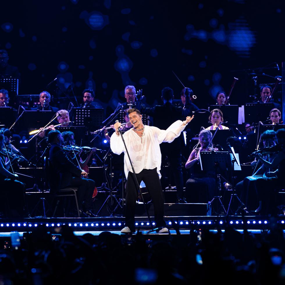 "Ricky Martin Sinfónico" es una gira de conciertos especial del astro boricua.
