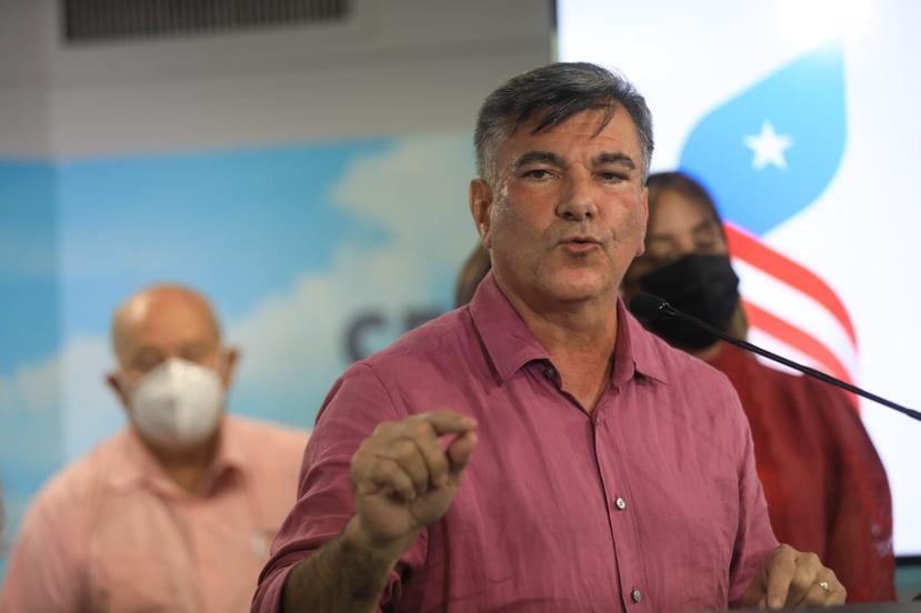 El candidato a la gobernación por el Partido Popular Democrático, Carlos Delgado Altieri.