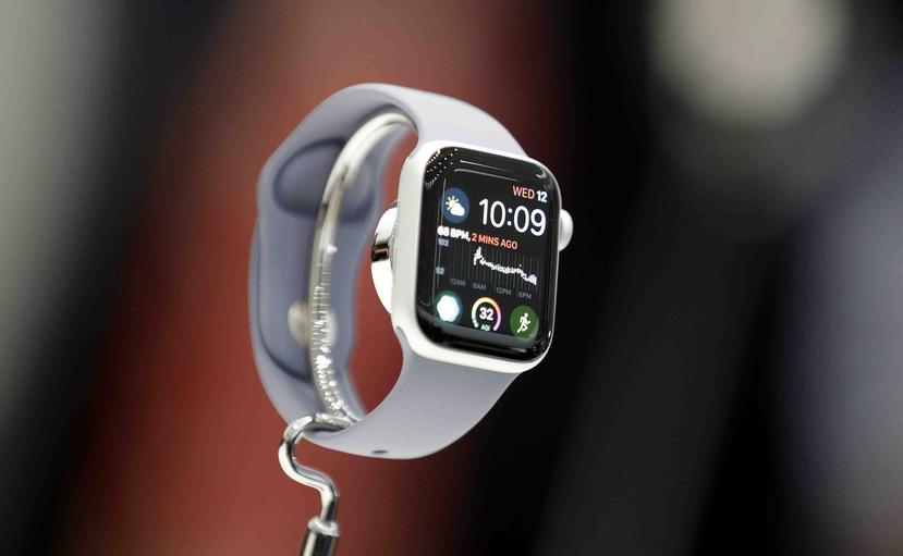 El último reloj de Apple permite monitorear el corazón. (AP/Marcio Jose Sanchez)