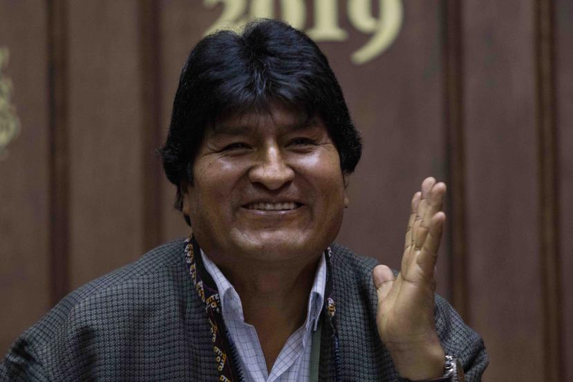 En la foto, el expresidente de Bolivia Evo Morales. (EFE)
