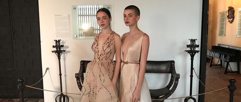 La propuesta de moda primaveral de Jean Cintrón se compone de 20 cambios de ropa en el que predomina el romanticismo y el glamour. (Foto: Suministrada)