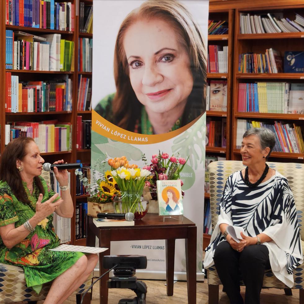 Vivian López Llamas presenta su primera novela “Destinos Improvisados”.