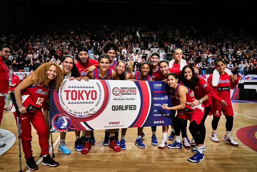 La Selección Nacional logró la clasificación a Tokio 2020 tras capturar uno de los tres boletos disponibles en el repechaje que se celebró en Francia. (FIBA)