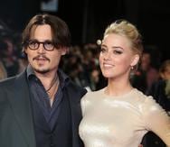 Johnny Depp y Amber Heard se conocieron en el rodaje de la película "The Rum Diary".
