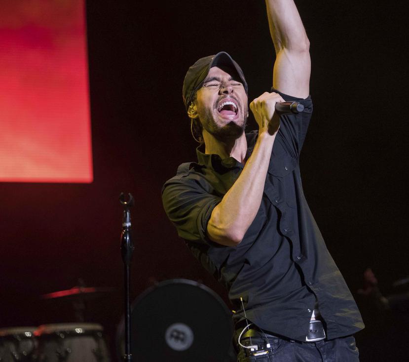 Enrique Iglesias ofreció un concierto en Ucrania cuando se dio el momento polémico. (AP)