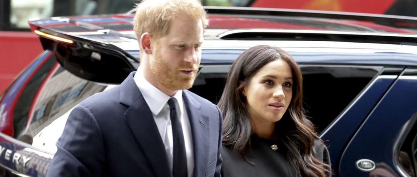 El príncipe Harry y Meghan están en espera de su primer hijo. (Foto: AP)