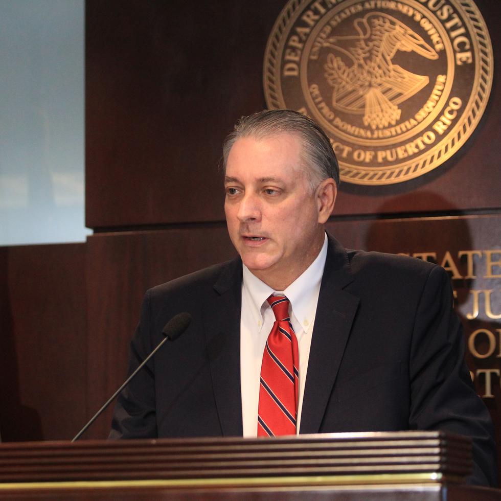Jefe de la fiscalía federal en Puerto Rico, Stephen Muldrow.