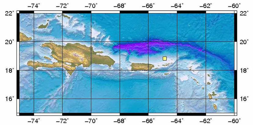 La Red Sísmica resaltó, además, que no hay aviso, advertencia o vigilancia de tsunami a causa del temblor. (Imagen de la Res Sísmica)